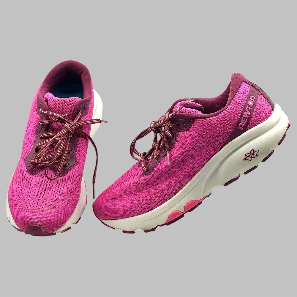 The Newton Running Lady Isaac 2 Women’s Size 9.5 Shoes Magenta White Sneakers